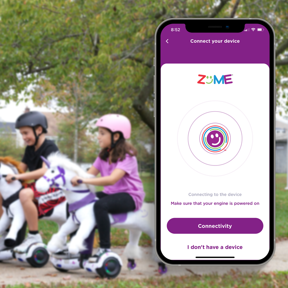 ZüME Smart App Integration Screen on iPhone 12 Pro